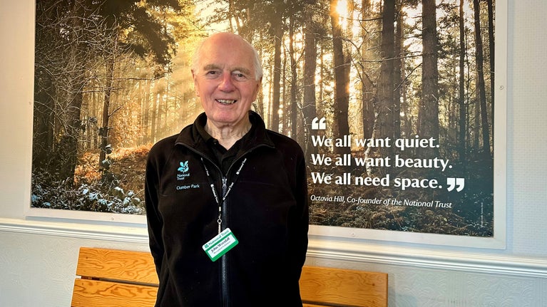 Volunteer John Woodall